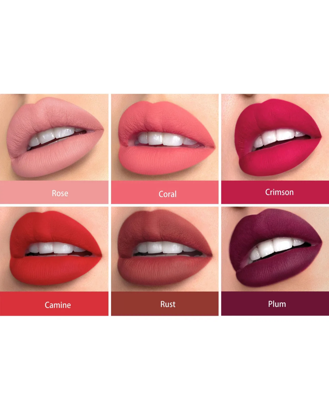 Set 6 Creioane de Buze PREMIUM